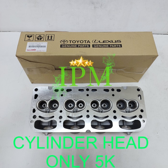 [Ori] Cylinder Head Only Deksel Kijang Super 5K Gress New Toyota Garansi Terbatas