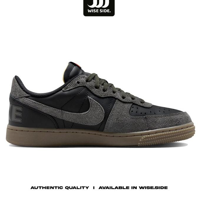 Sepatu Sneakers Pria Nike Terminator Low Black Fv0396-001 Original Dolandong