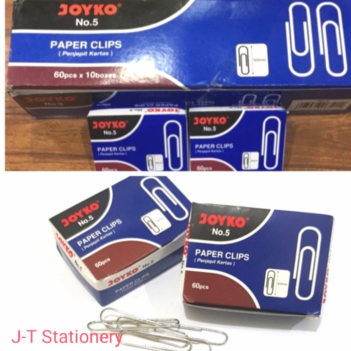 

Promo Paperclip Joyko No. 5