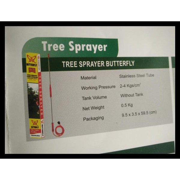 Swan Butterfly Sprayer Pompa Tangan Semprotan Tanaman Manual Tree Sprayer
