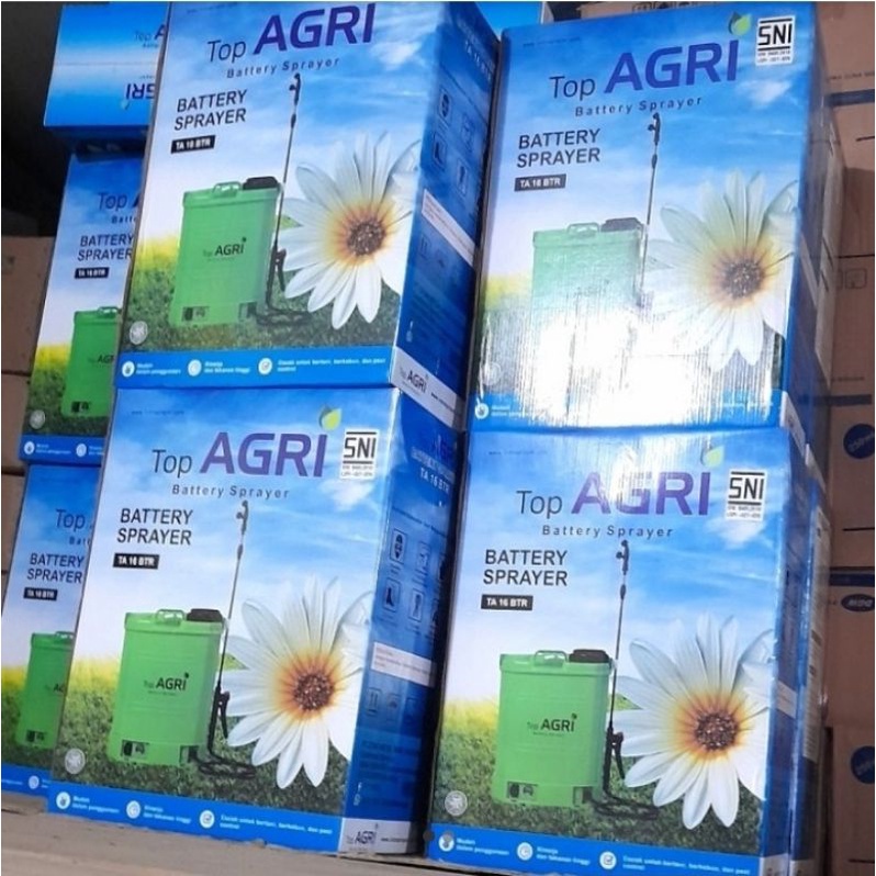 Sprayer Elektrik Top Agri 16Liter Tangki Semprot Alat Pertanian