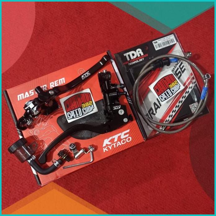 Master Rem KTC Kytaco CNC UP-105 Selang Rem TDR Vario 125 Vario 150 2