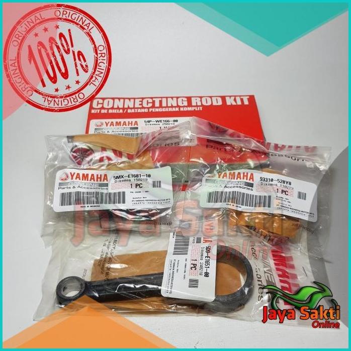 STANG SEHER STANG PISTON MIO J - MIO GT - SOUL GT FINO FI ASLI YAMAHA