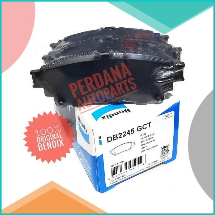 BENDIX Kampas Rem Belakang Toyota Fortuner VRZ Original Bendix GCT 20