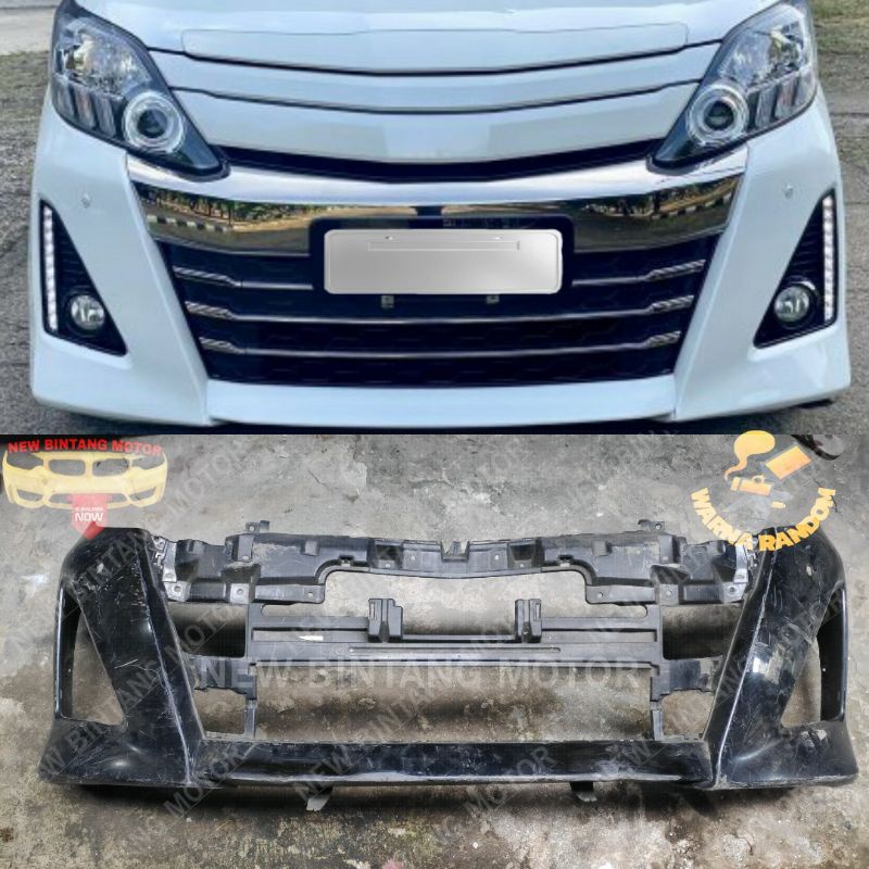 Bumper depan toyota alphard GS 2010 2014 original