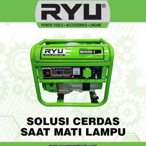 PROMO RYU MESIN GENSET RG3800-1 RG2800-1 RG1500-1 RS 1300 BY TEKIRO