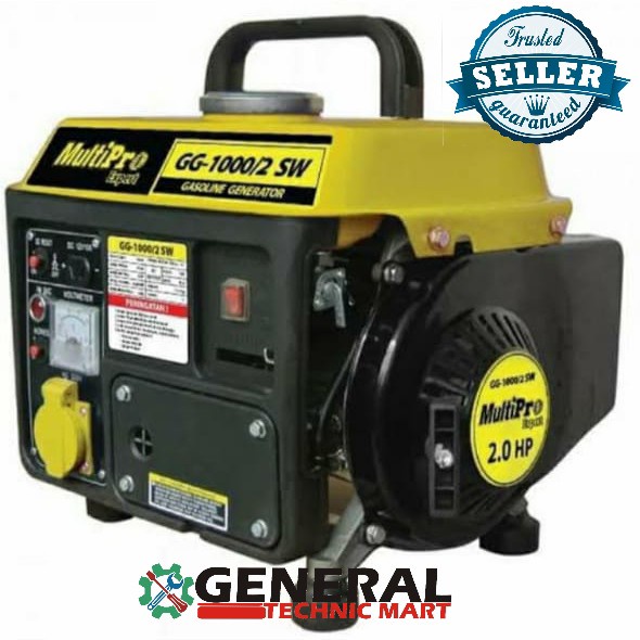 MESIN GENSET LISTRIK 1000 WATT GG-1000/2SW MULTIPRO GG1000/2SW