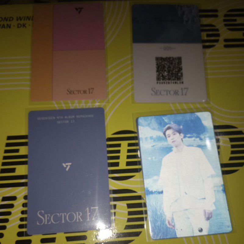 Pc Photocard Wonwoo Seventeen Sector 17