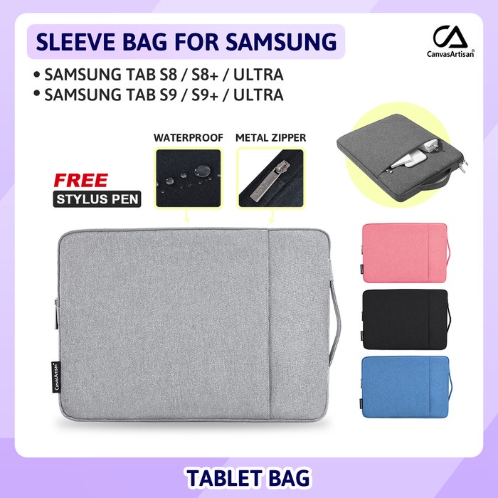 Terbaru Samsung Galaxy Tab S8 S8+ Plus Ultra S9 Fe Tas Sleeve Pouch Hand Bag Promo Terlaris