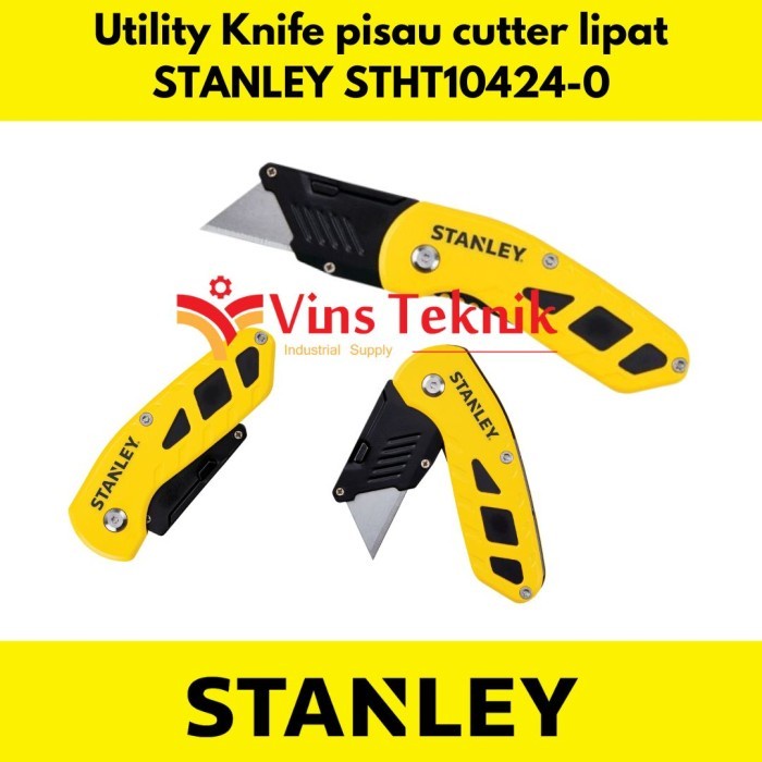 

Promo Folding Utility Knife Pisau Cutter Lipat Cuter Stanley Stht10424-0 Terbaru