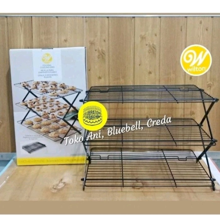 

[Baru] Wilton 3 Tier Collapsible Cooling Rack Terbatas