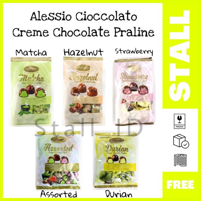 

```````] Cokelat Alessio Cioccolate Creme Chocolate Praline