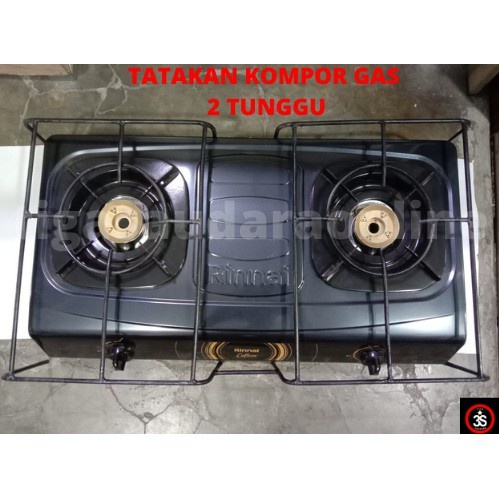 Promo Behel Tatakan Tungku Besi Kompor Dua Tatakan 2 Tangkring Tebal Oven Ta Terbaru