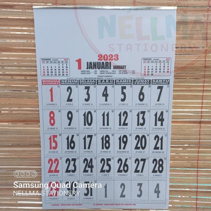 

Buruan beli] Kalender Dinding Kerja ANGKA HITAM 2023