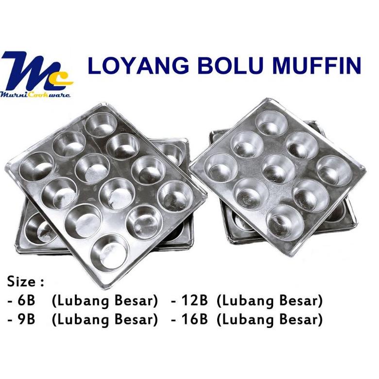 Loyang Kue Muffin / Loyang Bolu Kukus