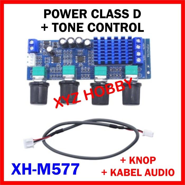 Xh-M577 Tpa3116D2 Power Class D + Tone Control Stereo Tpa3116 3116 577