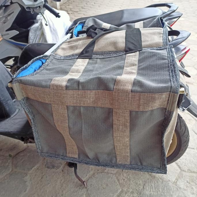 tas kurir/tas motor kurir pos/tas obrok/tas ronjot/tas bagasi tebal