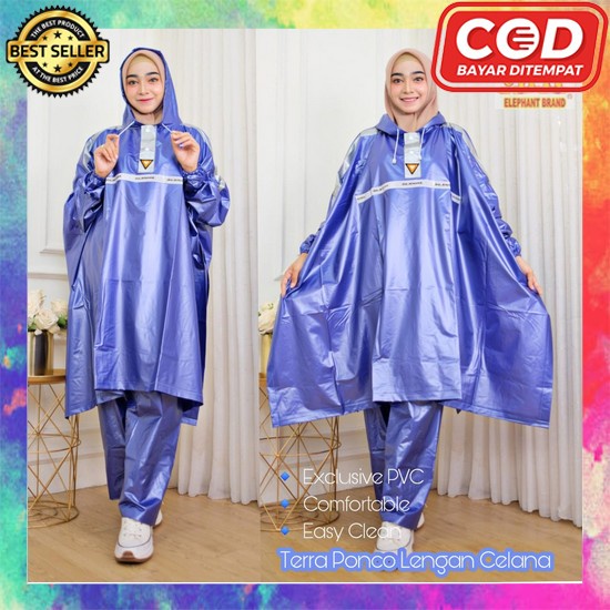 Jas Hujan Mantel Hujan Jaket Celana Diamond Adventure Backpack Mantel Mantol Cewek Cowok Keren Terba