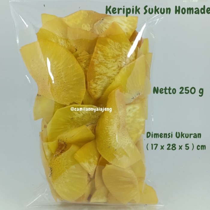 

Keripik Kripik Sukun Kipas Original Homade Renyah Gurih 250 G