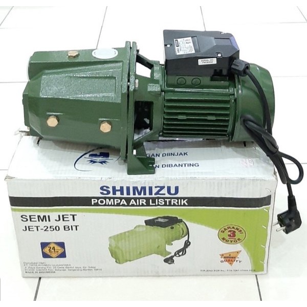 Pompa air semi jet shimizu 250 watt