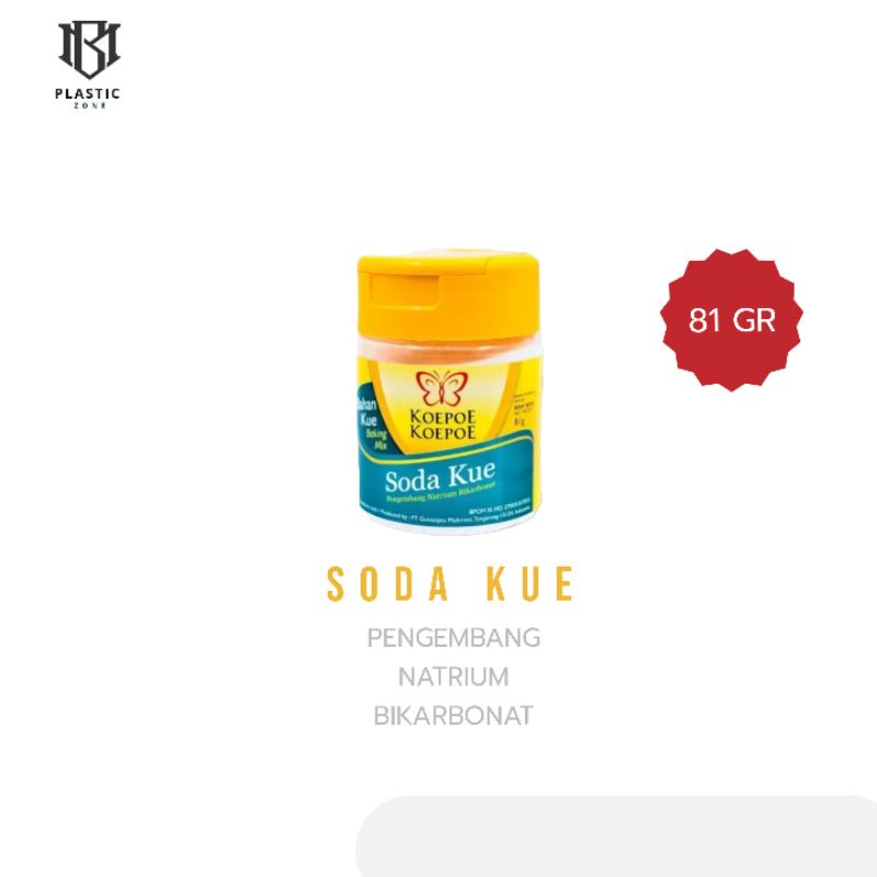 

SODA KUE/BAKING SODA - KOEPOE KOEPOE 81 GR