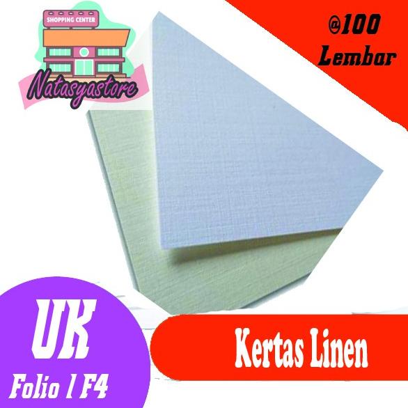 

Hot Sale - kertas linen jepang ukuran F4 dan A4 { 1 pak isi 100 Lembar }