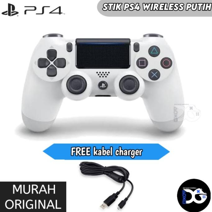 STIK PS4 | STICK PS4 | DS PS4 | JOYSTICK | WIRELESS ORI PS4 - PUTIH