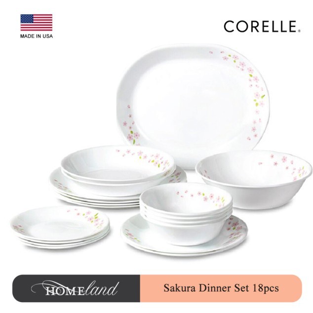 Promo Corelle Sakura Set 18Pcs