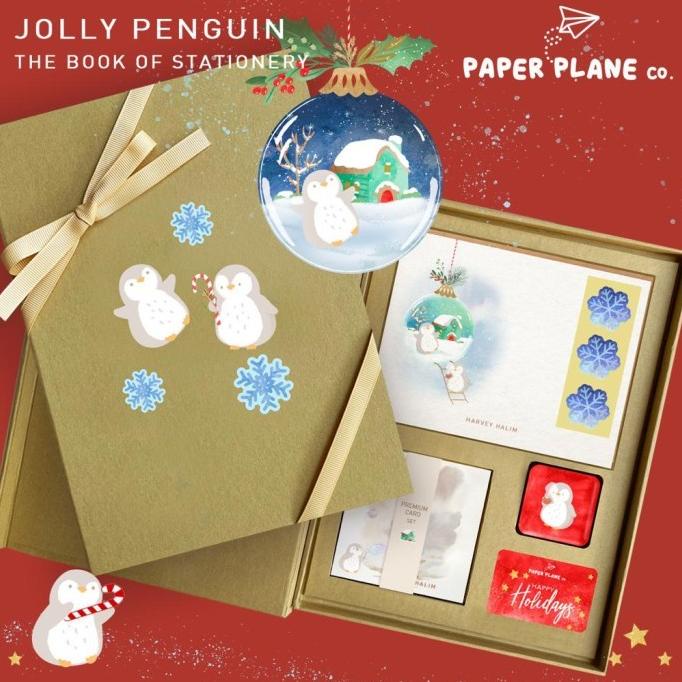 

Barang Terlaris !!! Stationery Gift Set "Penguin" Kado Hampers Natal Labelle_Porch
