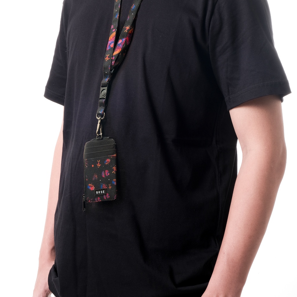 

Gantugan Id Card Holder Name Tag Lanyard Dompet Kartu Multifungsi Pria Wanita - Idcs18