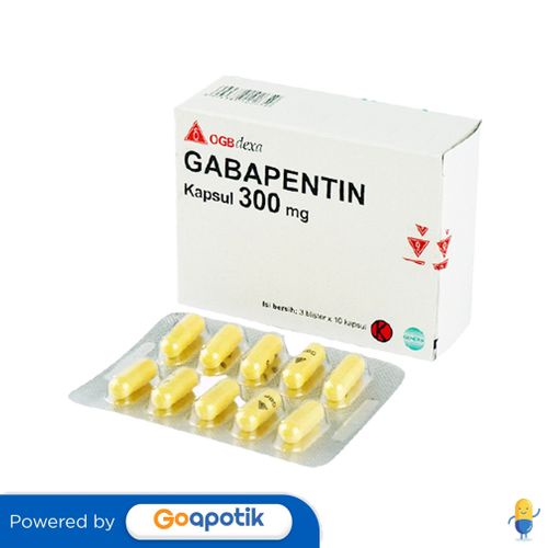 GABAPENTIN OGB DEXA MEDICA 300 MG BOX 30 KAPSUL