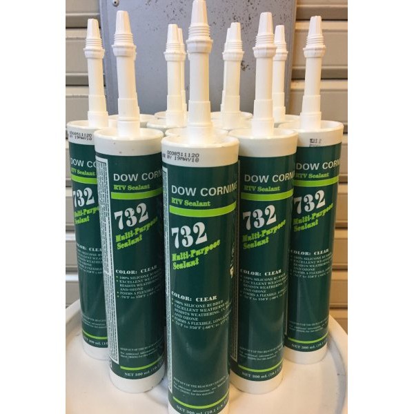Ready DOW CORNING 732 RTV WHITE Dow Corning 732 RTV Putih tabung