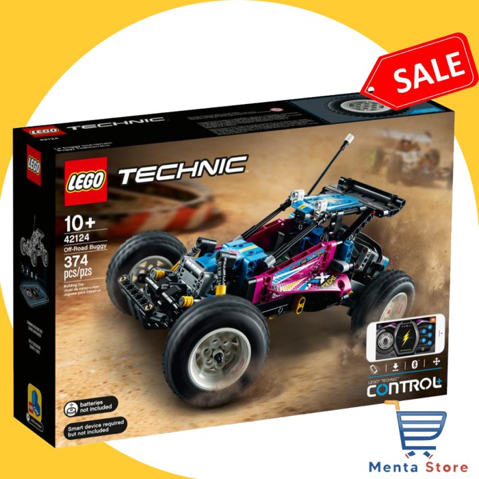 LEGO Technic 42124 Off-Road Buggy Remote Control App Engineering Way