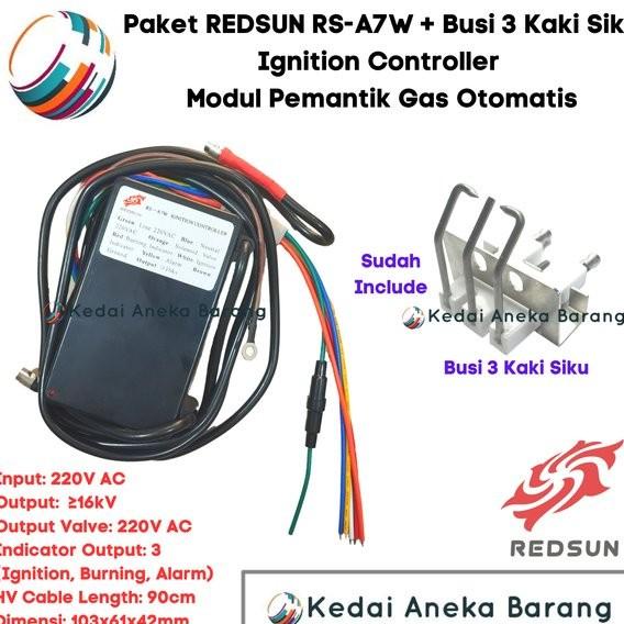 Pemantik Gas Otomatis Automatic Ignition Igniter Controller