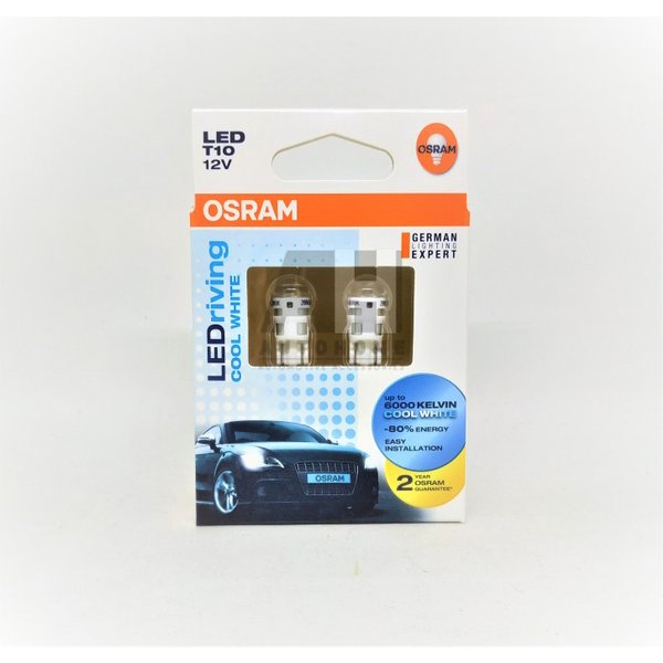 Lampu Senja & Plat Nomor LED Osram T10