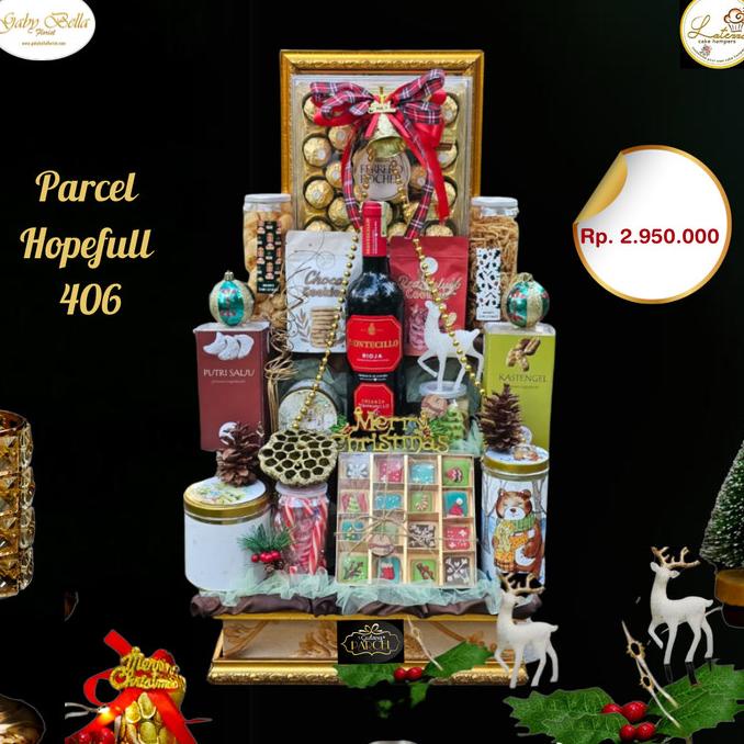 

Hopefull 406 Parsel Coffeset Cookies Hampers Natal Parsel Tahun Baru Storetansel_