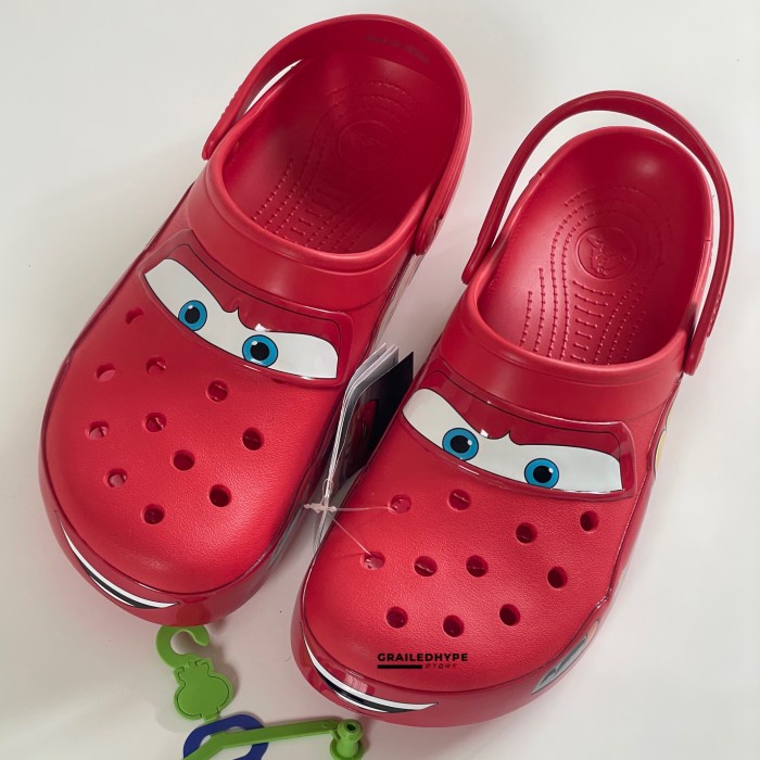 Crocs Classic Clog Lightning Mcqueen (100% Original)