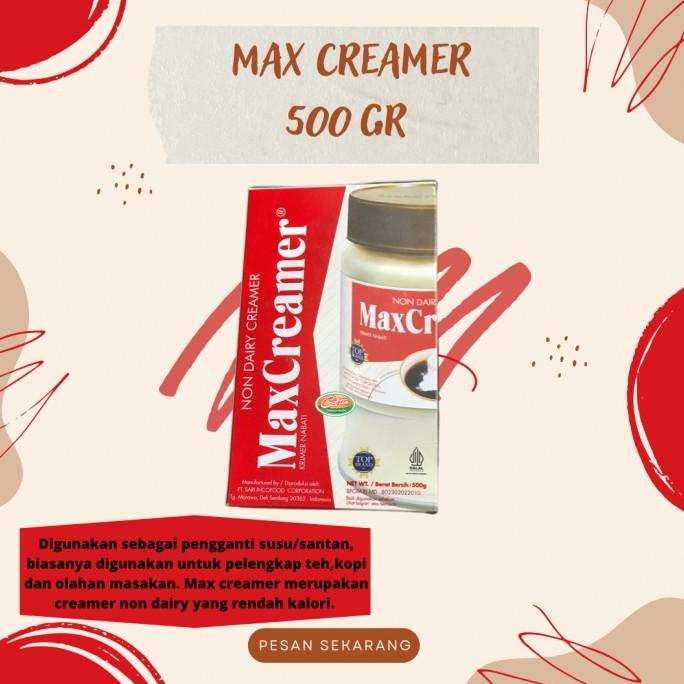 

=====] MAX CREAMER 500 GR