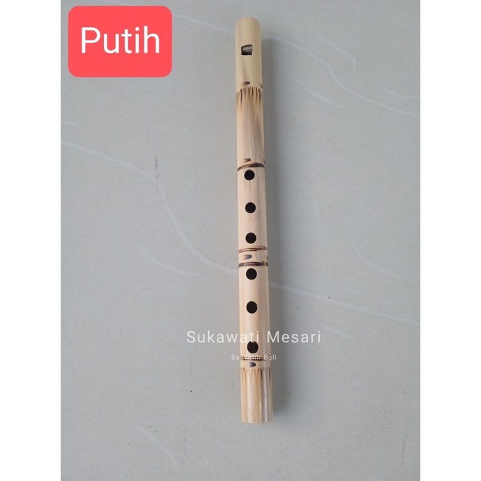 ~~~~~] Seruling Suling Bambu Bali Lubang 6 Alat Musik Edukasi Anak Tradisi