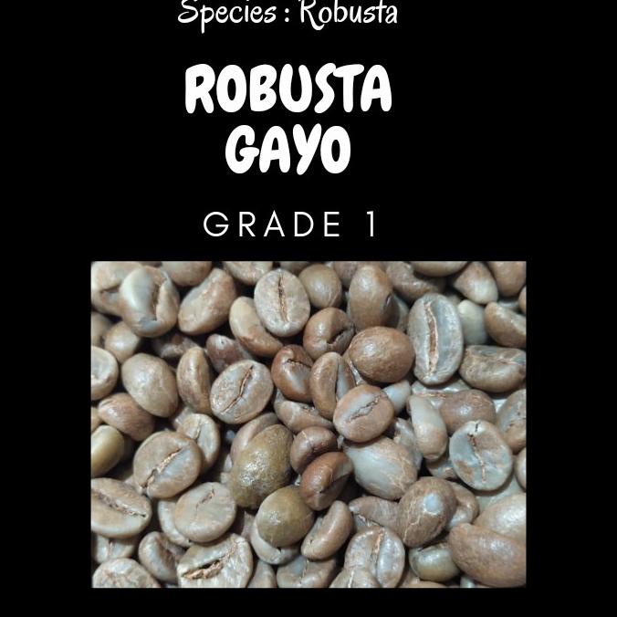 

Green bean Robusta Gayo - Fine robusta 1kg