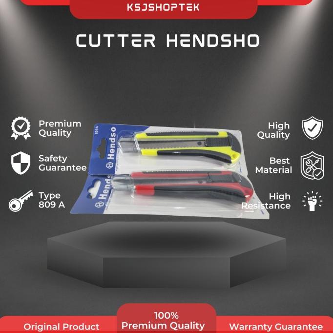 

><><><] Cutter Hendso Eco Ekonomis Cutter Knife Silet Besar Refill 2 Bj