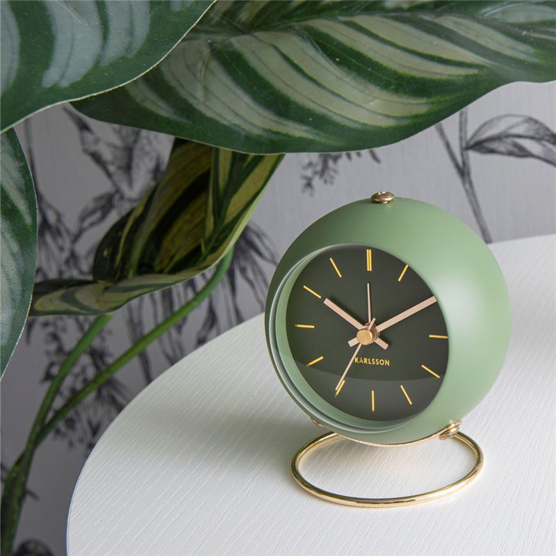Jam Alarm Kamar Tidur Gaya Nordic, Jam Alarm Tanpa Suara Samping Tempat Tidur Bercahaya