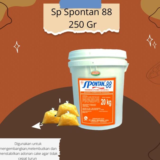 

hanya disini] SPONTAN 88 SP 250 GR (EMULSIFER)