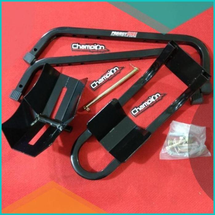 Paddock Depan Front Wheel Clamp ProjectONE Ninja 250R 250FI 250 FI Ol