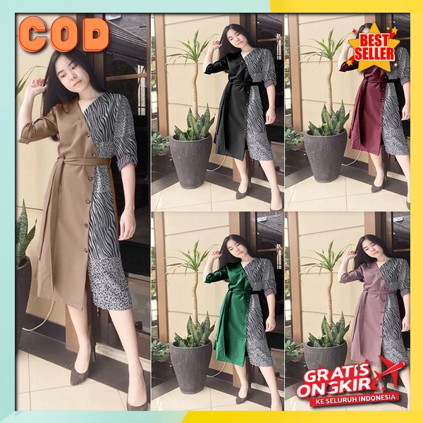 Buju Dtess Kekinian Drwss Cwek Cantik Deess Model Terkini Dres Pendek Selutut Termurah Dreea Bruket 