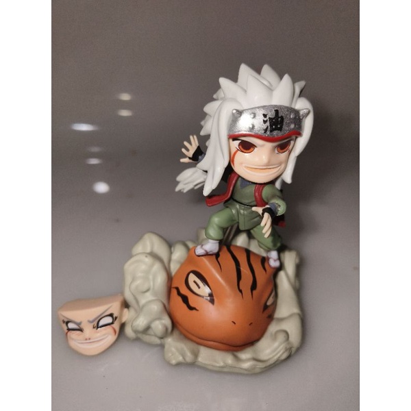 (naruto) (box) action figure anime statue jiraiya 3 sanin