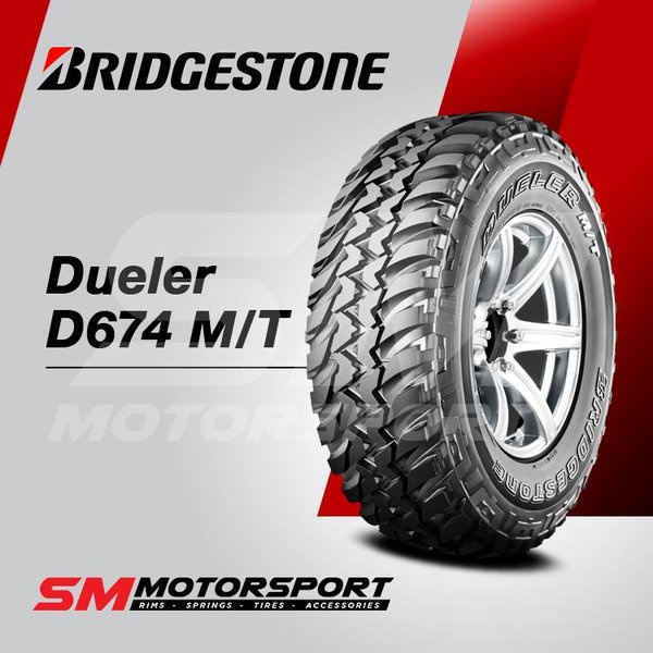 Ban Mobil Bridgestone Dueler D674 MT 235 75 R15 15 0WT 104Q 8PR