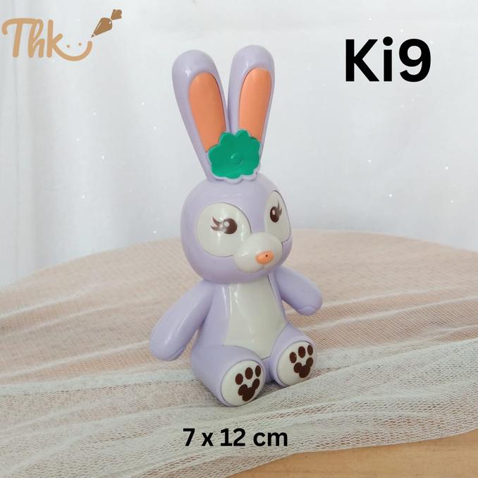 ~~~] Ki9 - Hiasan Kue Cake Topper Kelinci Stella Lou