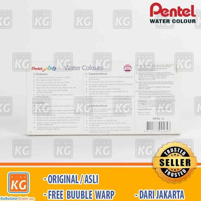

Sale Cat Air Pentel 12 Warna Lukis - Water Colours Pentel Wfrs 12 Colours Termurah Terlaris