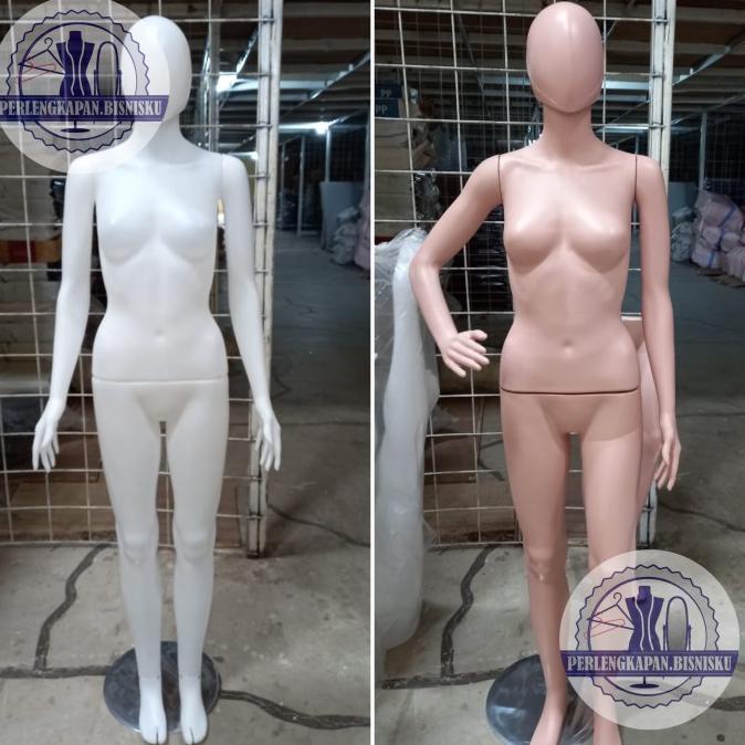 MANEKIN PATUNG BAJU WANITA PEREMPUAN FULL BODY PLASTIK Diskon Besar